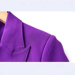 New Light-Luxury High-End Casual Professional Suit Jacket And Flared Pants Two-Piece Set