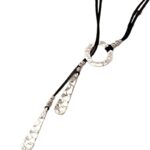 Bohemian-style Long Metal Pendant Necklace