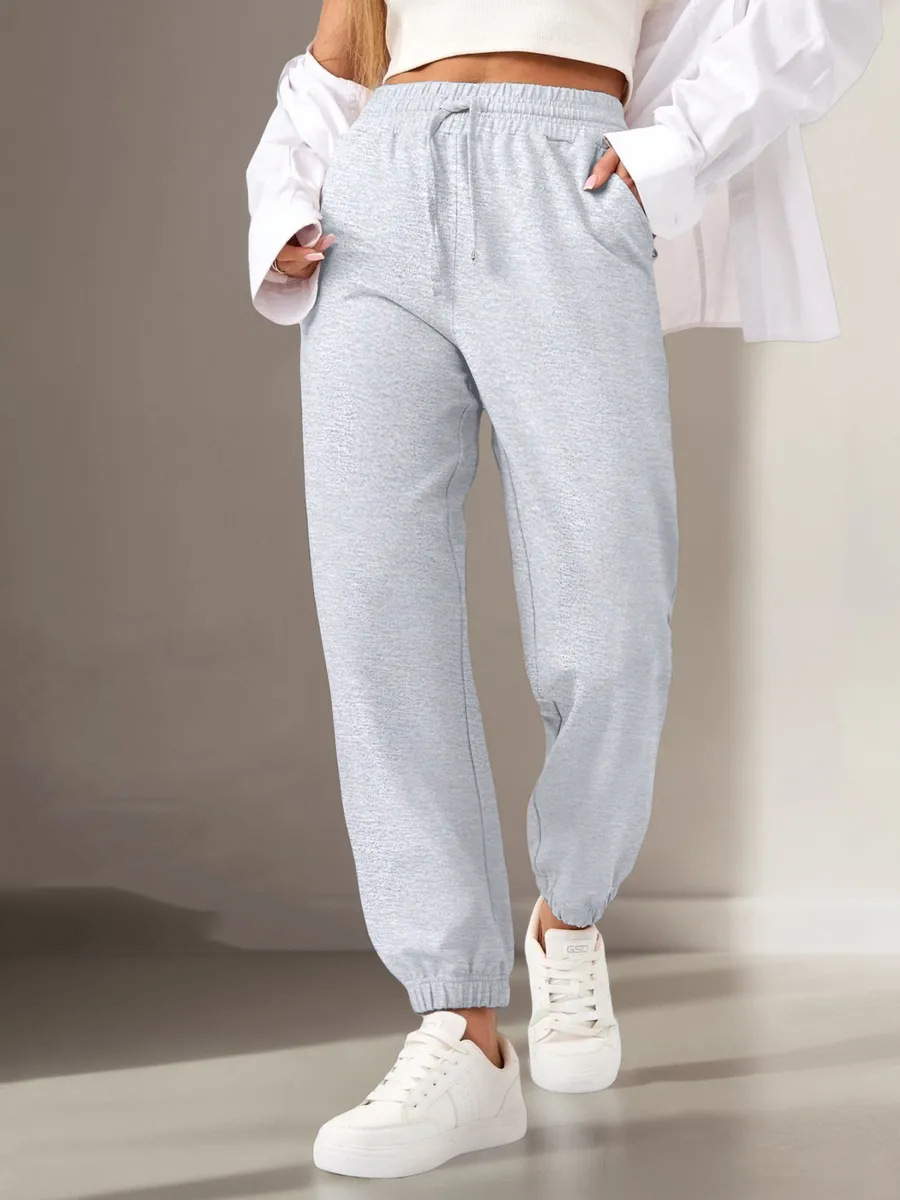 Women's Casual Harem Jogger Sweat Pants - Image 9