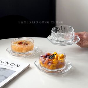 Irregular Dessert Bowl Set - High-Value Cloud Design