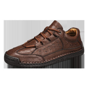 Plus-size Outdoor Hiking Shoes Round-toe Solid Color