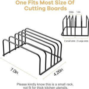 Home Kitchen Countertop Seated Cutting Board Drain Rack