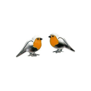 Retro Oil-drop Bird Stud Earrings, Women's Fashion