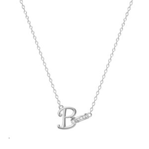 26-Letter Diamond-Embedded Unique Design Necklace For Women
