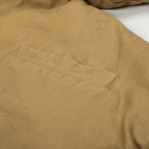 Contrasting Color Fleece-Lined Jacket With Fur Collar Men's Loose Fit