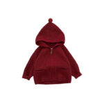 AutumnWinter Fleece-Lined Hooded Jumpsuit With Shoulder Straps