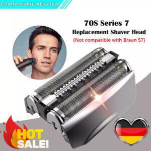 Original Philips & Braun Series 7 Shaver Head Replacement - 100% Compatible For 795cc 790cc 760cc 730 720 70s 70b - Achieve A Smooth & Comfortable Shave