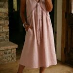 2026 European And American Cross-border Foreign Trade New Women's Fashion Plain Lace Decorated Sleeveless Dress For Amazon