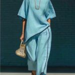 Casual Resort-Style Fashionable Loose Two-Piece Set For Women