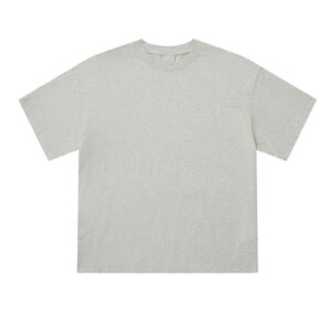 Big-name Pure Cotton Solid-color Crewneck T-shirt For Men High Quality