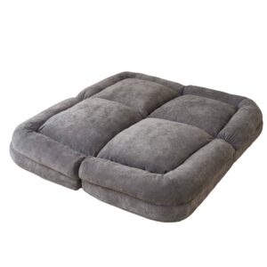 Convertible Fold-Out Single Sofa Bed,Gray,Right, The Right Part Of The Complete Product.