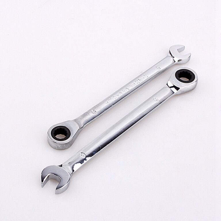 12pcs Fixed Spanners Ratchet Wrench Kit 8-19mm High-Torque Hand Tool Set For Garage, Workshop & Household Repairs