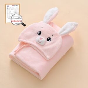 Childrens Bath Towel Boys And Girls Wearable Hooded Cape