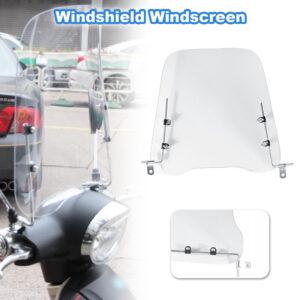 Windscreen Windshield New PC Motor Double Bubble Deflector Universal Scooter