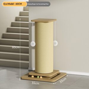 Cat Scratch Post And Cat Tree Combo, Lint-free Cat Toy