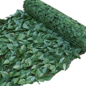 Artificial Hedge Fake Ivy Leaf Garden Fence Privacy Screening Roll Wall Panel