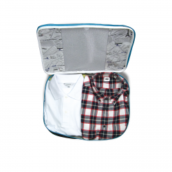 Travel Storage Bag Packing Cube Pouches Clothes Suitcase Luggage Organiser-navy Map-S