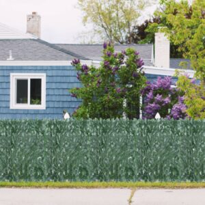 Artificial Hedge Fake Ivy Leaf Garden Fence Privacy Screening Roll Wall Panel