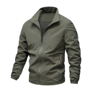 Men's Simple Loose Casual Solid-Colored Coat