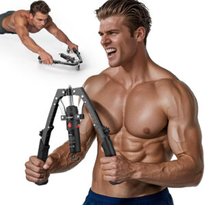 Hydraulic Arm Exerciser Adjustable Arm Strength Training Bar