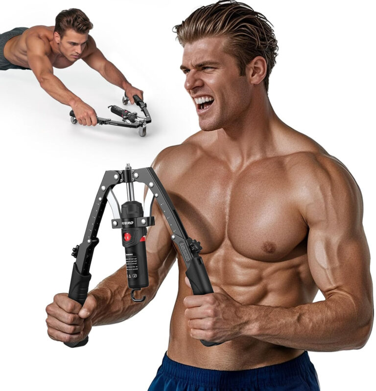 Hydraulic Arm Exerciser Adjustable Arm Strength Training Bar