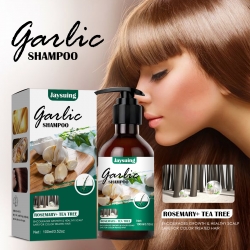 Jaysuing Garlic Shampoo, Itchy Hair Anti-Dandruff Shampoo For Nourishing Hair Shampoo For Preventing Hair Loss