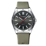 Simple Unisex Round Silicone-band Couples Watch Waterproof