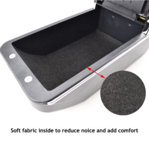 For Ford Fiesta 2011-2017 Dual Layer Armrest Car Central Storage Box Interior UK