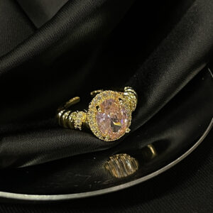 Antique Carved Gold Open Ring, Retro French Elegance, Niche Premium Light Luxury Daily Jewelry