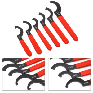 Professional 6-Piece Coilover C Spanner & Adjustable Wrench Set