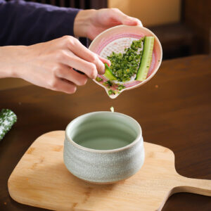 New Ceramic Grinding Disc Household Butterfly Garlic Masher