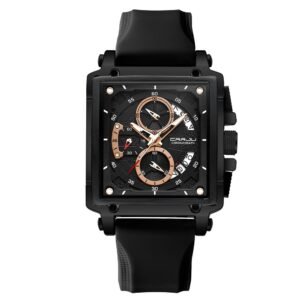Simple Business Tape Mens Calendar Watch