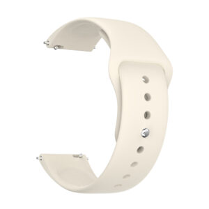 Silicone Monochrome Sports Watch Strap
