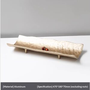 Metal Raft Fruit Plate High-end Tray Fruit Basket Sof Accent Piece