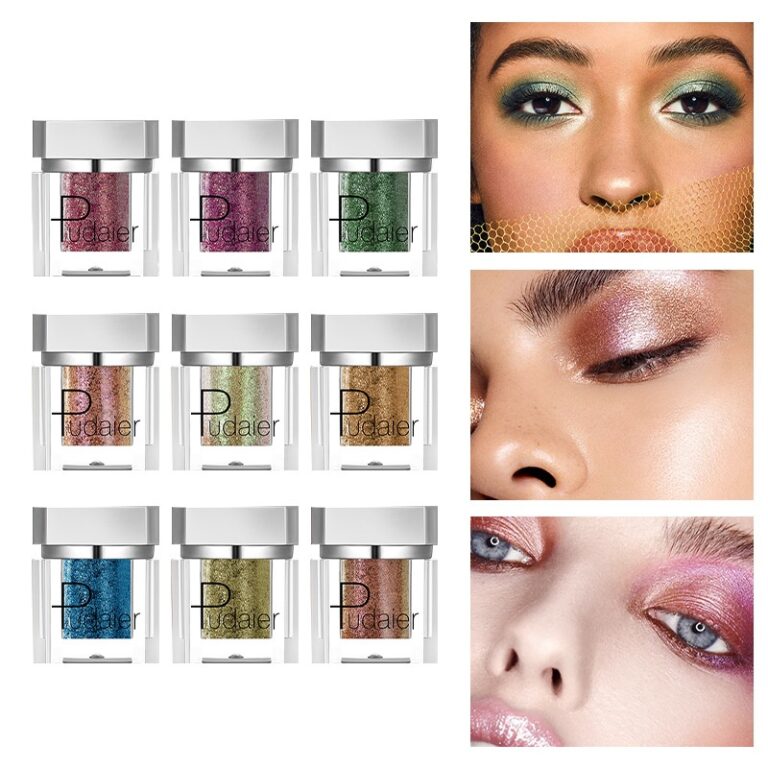 Smudge-proof, Easy To Apply, Pearl-illuminated Single-color Eyeshadow