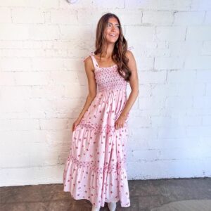 New Printed Cake Dress Womens Clothing