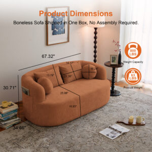 Loveseat Sofa-in-a-Box