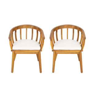 Klismos Dining Armchair Set Of 2