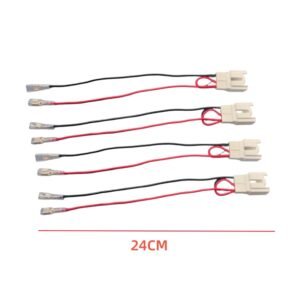 2pcs 4 PCS Car Door Speaker Wiring Harness, Audio Speaker Wire Cable Compatible With Ford Focus F-150 F-250 EcoSport Mazda 3 CX-5 CX-9 Speakers Adapter Connector Adaptor Plug