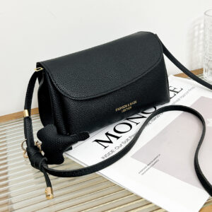 Soft-shoulder Versatile Fashionable Solid-color Casual Single-shoulder Bag