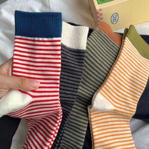 Korean Style Ruffled Polka Dot Socks, Trendy INS Mid-Calf Socks, Solid Color, Spring & Summer Ballet Style, JK Socks For Women, Lolita Socks