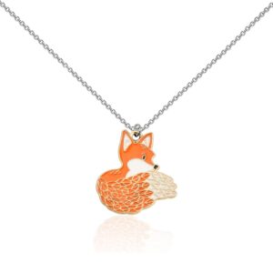 Fashionable Personalized Forest-Style Cartoon Fox Earrings