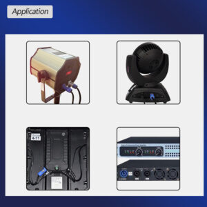 10pcs NAC3FCA Speakon Plug 3 PIN Male Powercon Connector 20A 250V AC Power Plug-