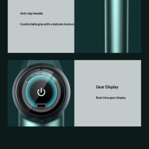 Rechargeable Fascia Gun For Home Use, Intelligent Muscle Relaxation Massager