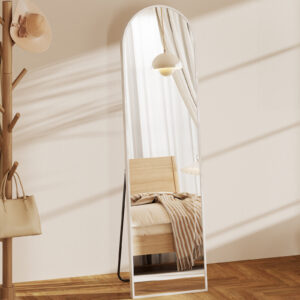 Arched Full Length Mirror, Full Body Standing Mirror, Hanging Or Leaning, For Home