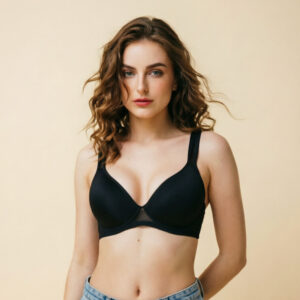 European And American-style Wide, Non-slip, Thin-cup Bra
