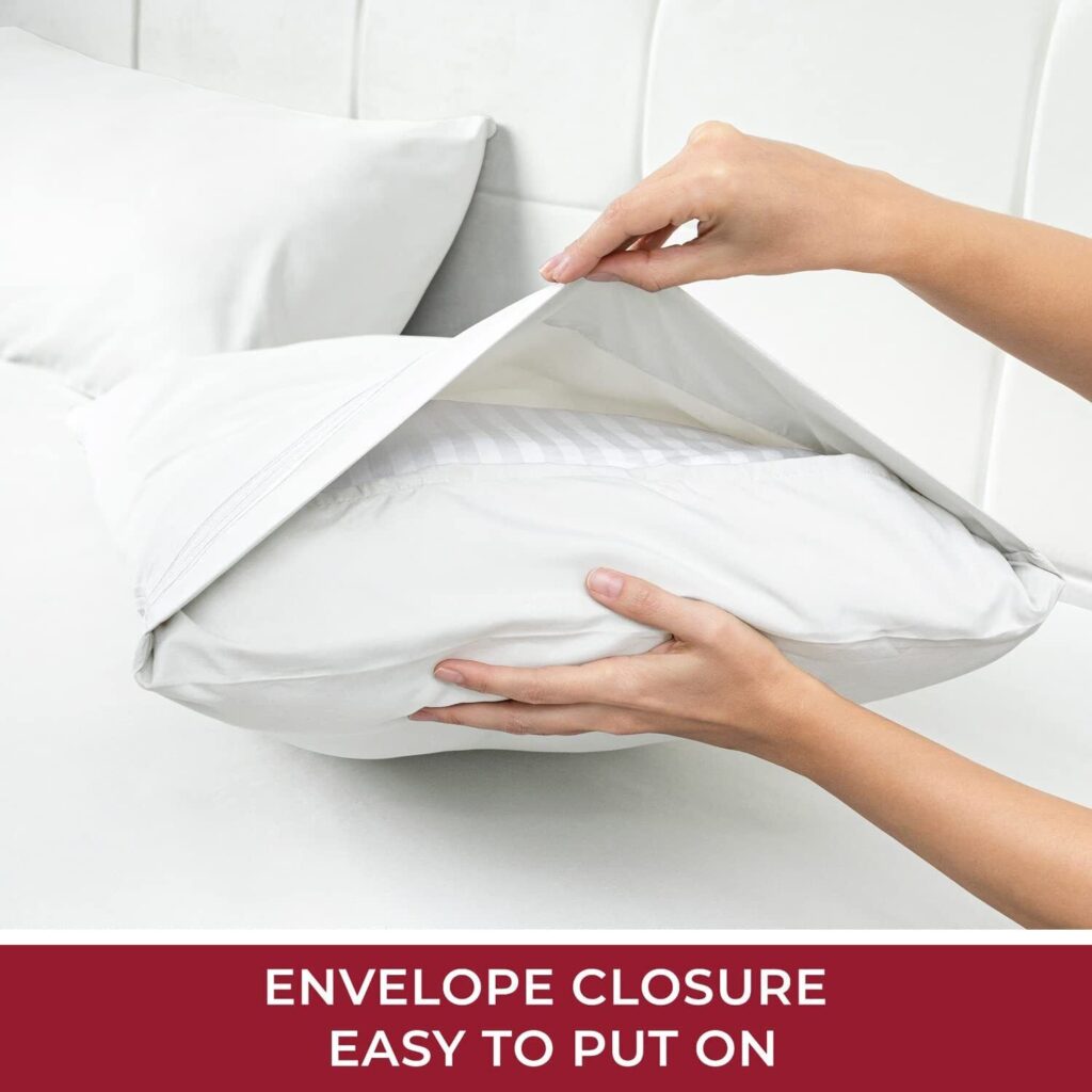 2000TC 4PCS Bed Sheet Set Single KS Double Queen King Flat Fitted Pillowcases