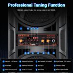 Portable Bluetooth Party Speaker Wireless Karaoke System Lights TWS