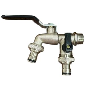 Zinc Alloy Four-way Dual-opening Dual-control Washing Machine Faucet Garden Faucet