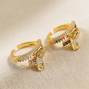 Niche High-end Fashion Zircon Ring